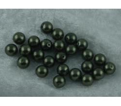 25 Perlen 8mm olive